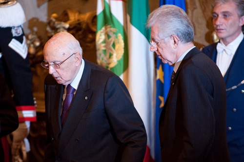 Come cambia la relazione speciale <br>Monti-Napolitano