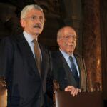 Massimo D'Alema e Fedele Confalonieri