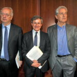 Walter Veltroni, Gianni Alemanno e Francesco Rutelli