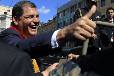 Sarà Rafael Correa il nuovo leader dell’America latina?