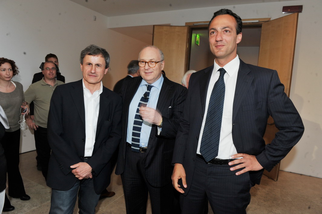 Gianni Alemanno, Enrico Cisnetto e Marcello De Vito