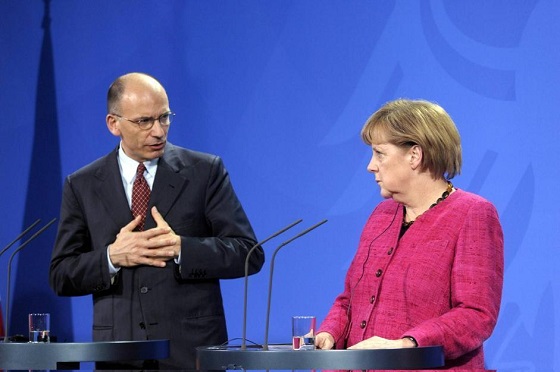 Merkel non fa sconti all’Italia e Letta si allea con Hollande