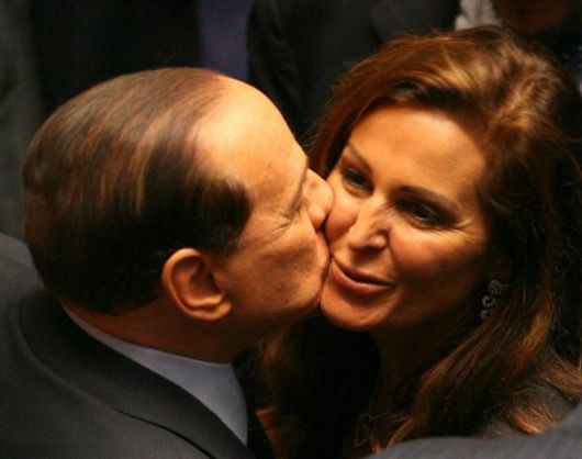 Silvio Berlusconi e Daniela Santanchè