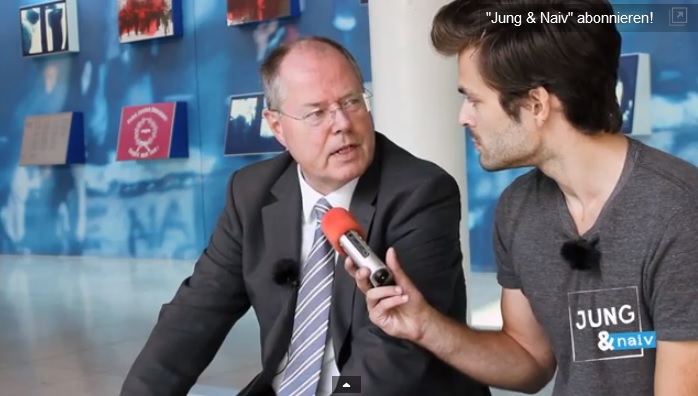L’intervista a Peer Steinbrück, candidato SPD