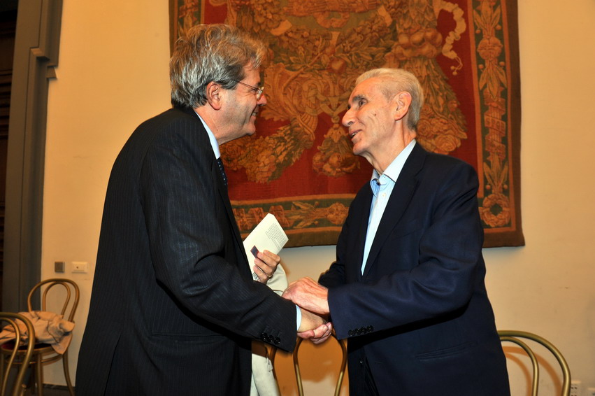 Stefano Rodotà e Paolo Gentiloni