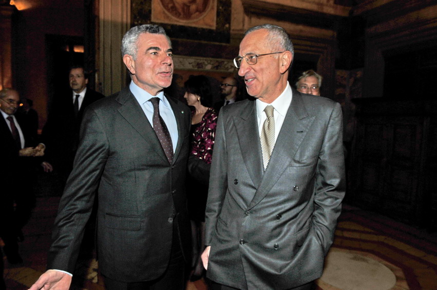 Mauro Moretti e Vito Gamberale