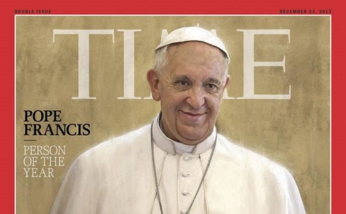 Ecco perché il Time ha scelto Papa Francesco