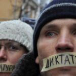 Manifestazioni a Kiev. Foto di Pinterest