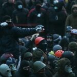 Manifestazioni a Kiev. Foto di Pinterest