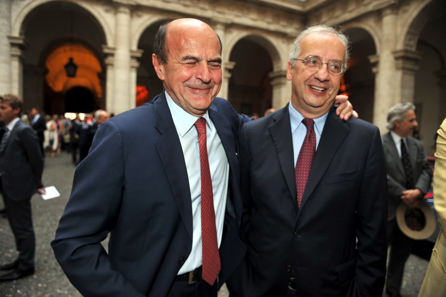 Pierluigi Bersani e Walter Veltroni
