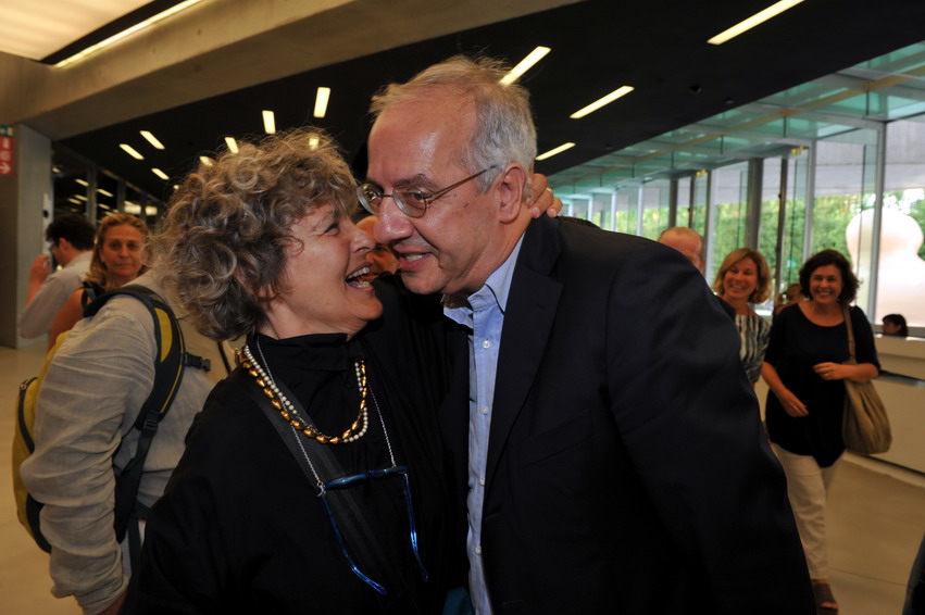 Franca Chiaromonte e Walter Veltroni