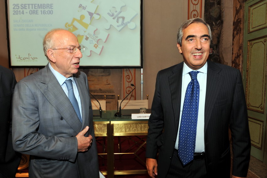 Fedele Confalonieri e Maurizio Gasparri