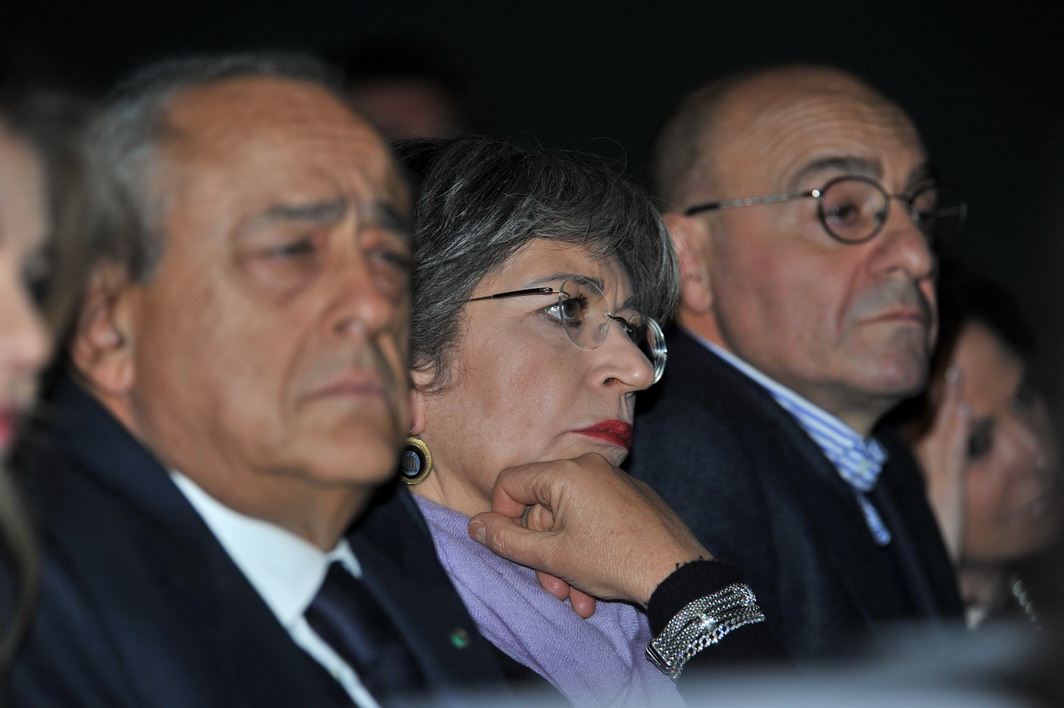Francesco Gaetano Caltagirone, Anna Finocchiaro e Nicola Latorre