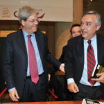 Paolo Gentiloni e Maurizio Molinari