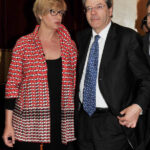 Roberta Pinotti e Paolo Gentiloni