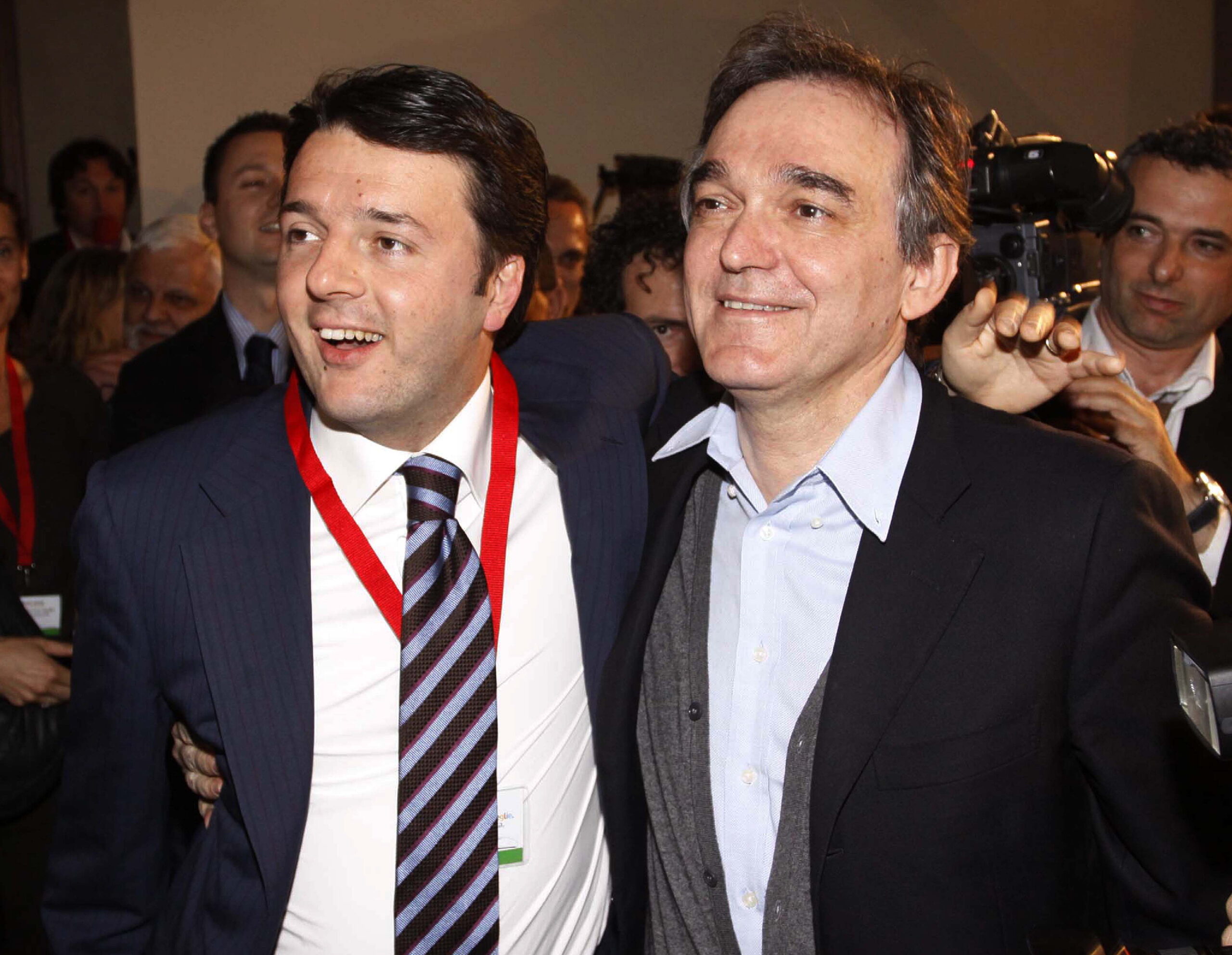 Matteo Renzi ed Enrico Rossi
