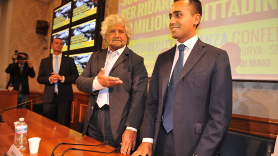 paritarie Beppe Grillo e Luigi Di Maio