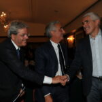 Paolo Gentiloni, Pier Ferdinando Casini e Gaetano Quagliariello