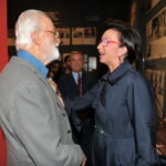 Eugenio Scalfari e Monica Mondardini