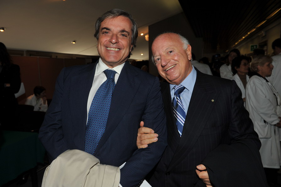 Giancarlo Cremonesi e Sergio Scarpellini