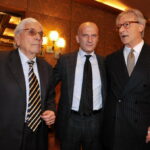 Mario Cervi, Augusto Minzolini e Vittorio Feltri