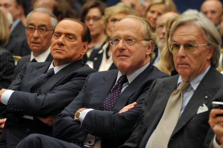 Silvio Berlusconi, Paolo Scaroni e Diego Della Valle