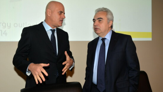 CLAUDIO DESCALZI e FATIH BIROL