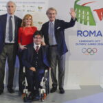 Giovanni Malagò, Diana Bianchedi, Luca Pancalli e Luca Cordero di Montezemolo