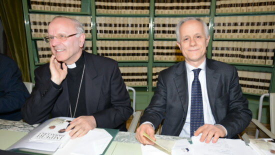 Nunzio Galantino e Luciano Fontana