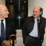Augusto Minzolini e Pierluigi Bersani