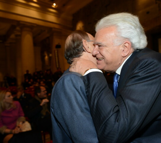 Antonio Angelucci e Denis Verdini