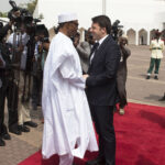 Matteo Renzi e Muhammadu Buhari