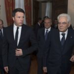 Matteo Renzi e Sergio Mattarella Patti Lateranensi