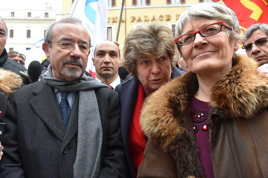 CARMELO BARBAGALLO SUSANNA CAMUSSO ANNAMARIA FURLAN