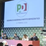 Lorenzo Guerini, Deborha Serrachiani, Matteo Orfini, Sandra Zampa e Matteo Renzi