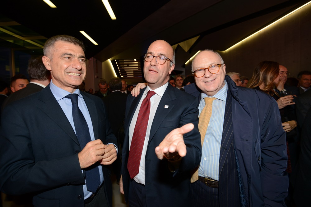 Alfonso Pecoraro Scanio, Carlo Tamburi ed Enrico Cisnetto