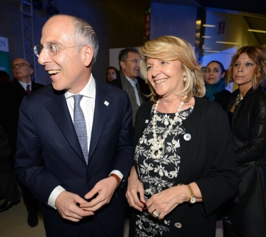 Francesco Starace e Patrizia Grieco