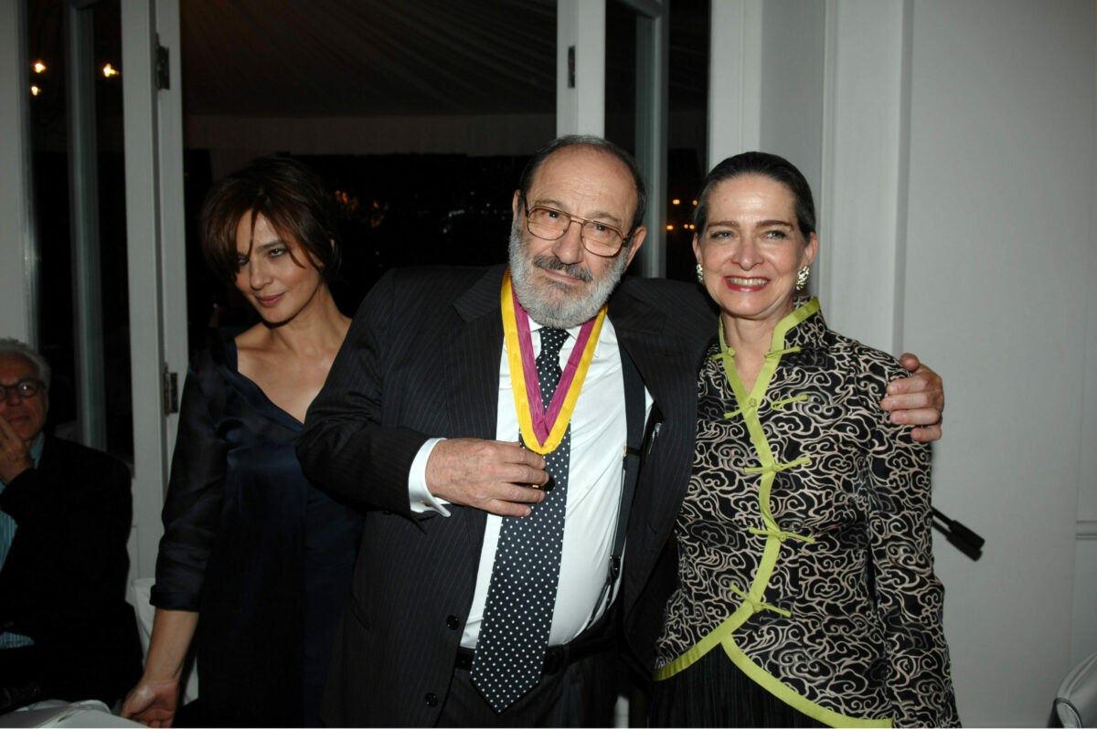 Laura Morante, Umberto Eco e Adele Chatfield Taylor