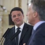 Matteo Renzi e Mauricio Macri