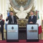 Matteo Renzi e Mauricio Macri