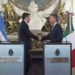 Matteo Renzi e Mauricio Macri