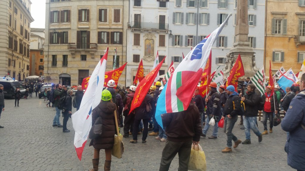 alcoa Siderurgici ancora al Pantheon