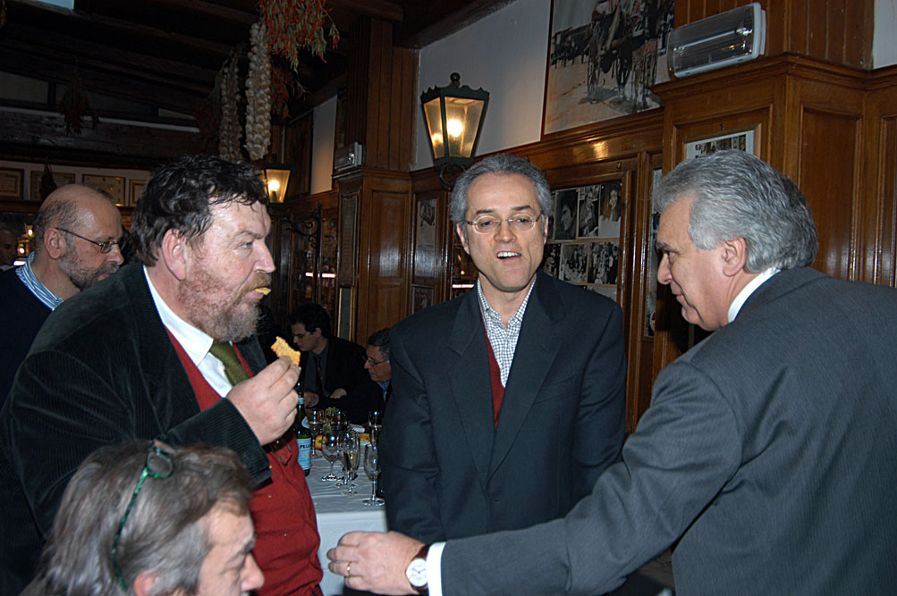 Giuliano Ferrara, Antonello Capurso e Denis Verdini