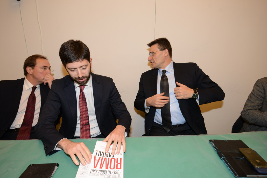 Angelo Rughetti, Roberto Speranza e Roberto Morassut