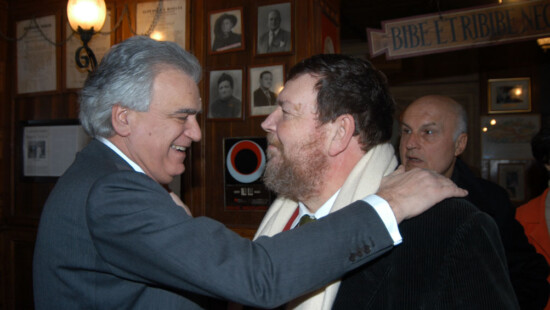 Denis Verdini e Giuliano Ferrara