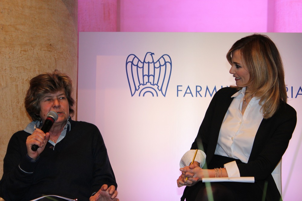 Susanna Camusso e Francesca Fialdini Cgil Farmindustria