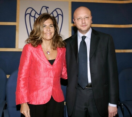 Emma Marcegaglia e Vincenzo Boccia