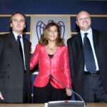 Giuseppe Morandini, Emma Marcegaglia e Vincenzo Boccia