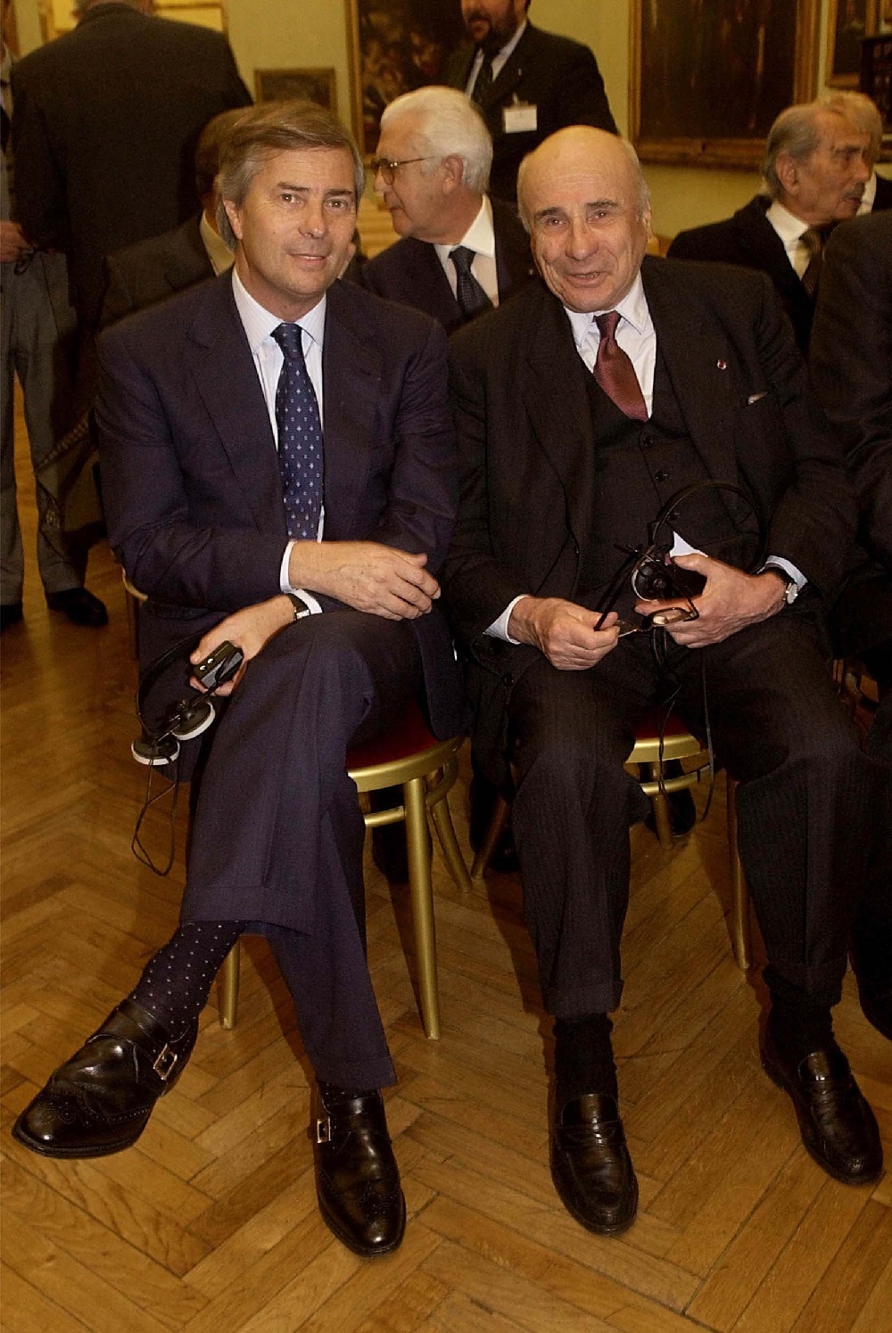 Vincent Bolloré e Antoine Bernheim