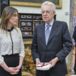 Maria Elena Boschi e Mario Monti PRESENTAZIONE DEL LIBRO DELLO SPIRITO LIBERO